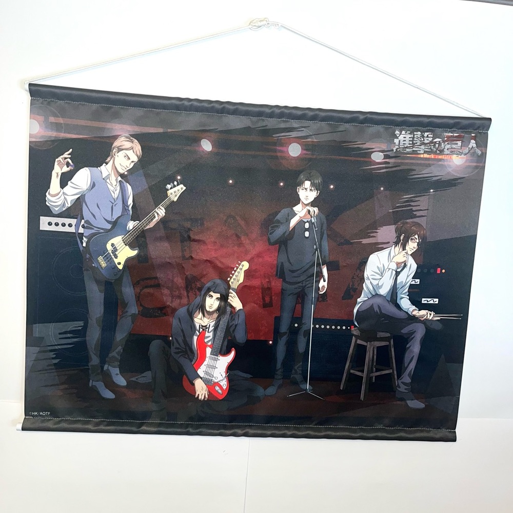 Attack on Titan karaoke B2 tapestry wall scroll poster